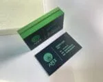 LuxurygreenfoilBusinessCards002scaled Impresión y diseño de tarjetas de visita | Ordene en línea