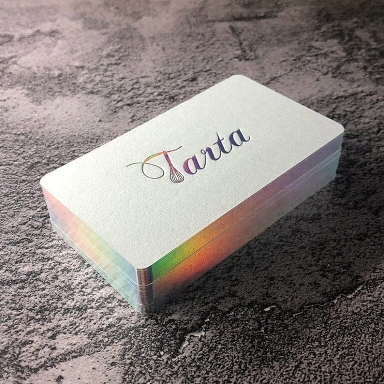 Holographic foil business card Business Card Printing and Design | Order Online
